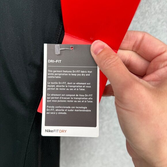 Nike Womens US Team Game Soccer Jersey Size M Black White Short Sleeve Plain NWD - Picture 8 of 15